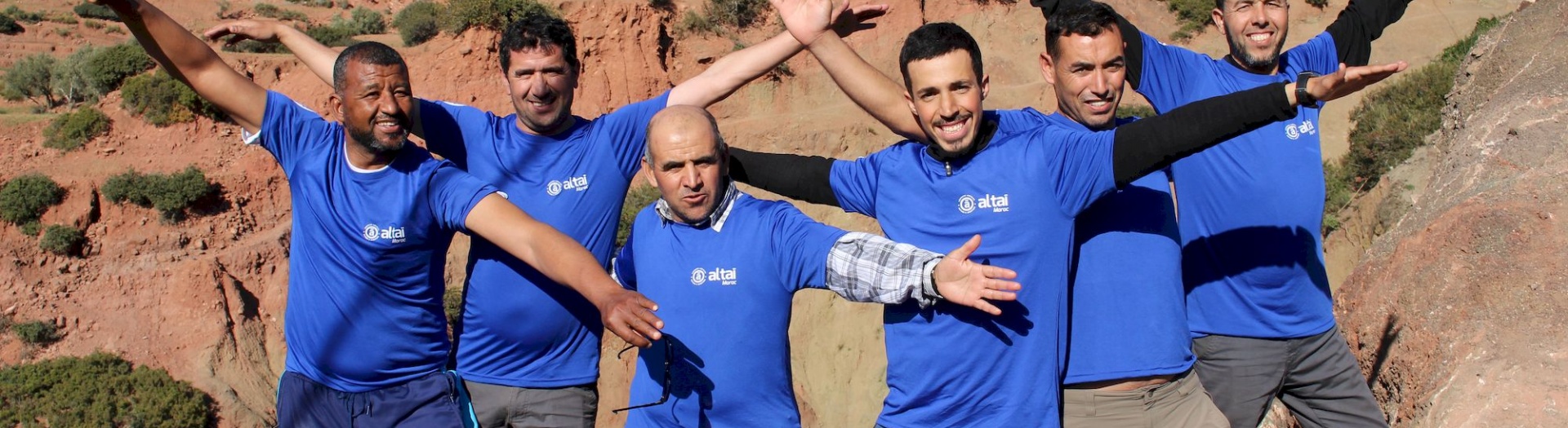 Notre équipe Altaï au Maroc